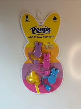 🐣🐰Peeps Stanley Straw Toppers